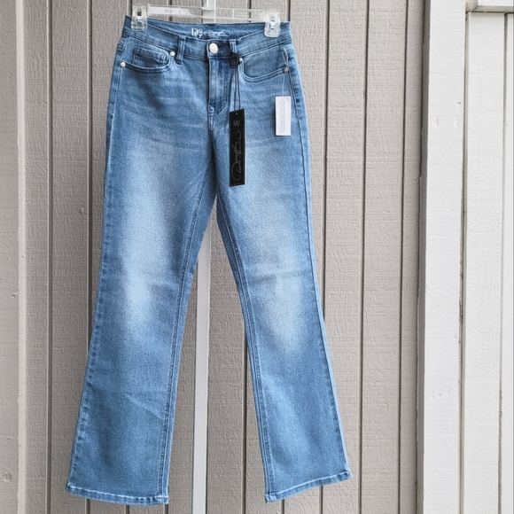 DG2 | Stretch Straight Leg Jeans NEW 2/SHORT faded blue - Picture 13 of 13